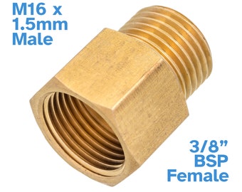 3 Pezzi Raccordo Ottone G1/4 Maschio X G1/8 Femmina | Adattatore Riduttore Per Tubi