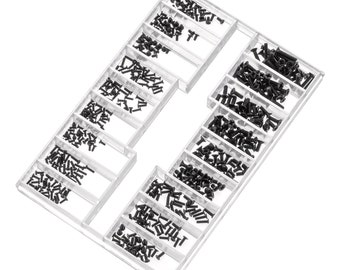 500 stücke Schwarz Kreuzschlitz Schrauben Kit Micro Mini Kleine Winzige Flach Pan Brillen Spezifikationen Rahmen PC Uhr Mobile Brillen Reparatur Verlegenheit Befestigungs Werkzeugset