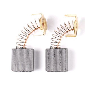 2pcs 17mm x 17mm x 7mm Carbon Motor Brush Copper Wire Spring Coil Electric Hammer Electronic Brushes Spare Part DC Power Drill Rotary Tool