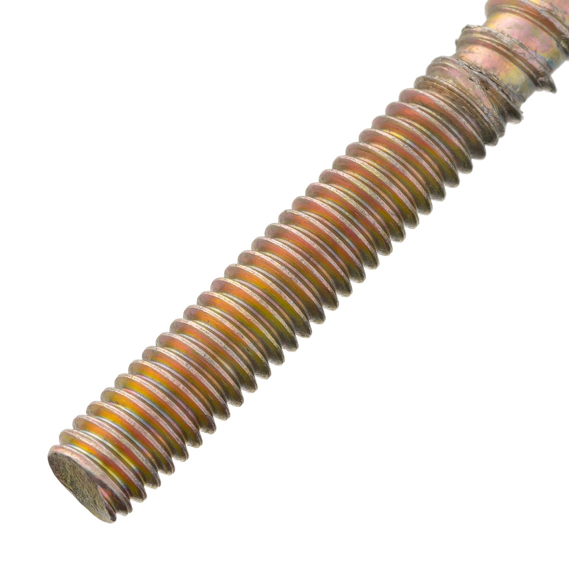 5pcs M8 X 40mm Hanger Bolt Zinc Plated Wood to Metal Dowel Lag Screw
