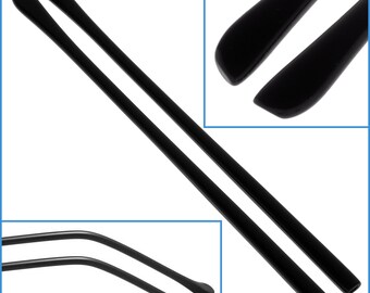 PTSLKHN Soft Silicone Eyeglass Ear Hooks, 10 Pairs Of Non - Foto 7