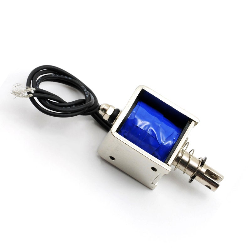 Electronic Push Pull Lock 20N 12V DC Micro Electric Solenoid Etsy