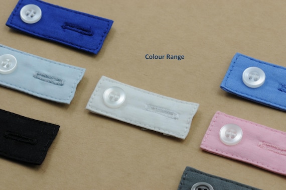 ホワイトコットンポプリンカラーエクステンダー - シャツ、ブラウス