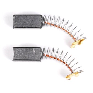 2pcs 13mm x 7mm x 6mm Carbon Motor Brush Copper Wire Spring Coil Electric Hammer Electrical Electronic Spare Part DC Power Drill Rotary Tool