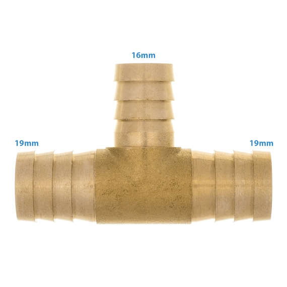 Per Tubi Carburante, Gas, Acqua E Aria Raccordo A T In Ottone - Foto 6