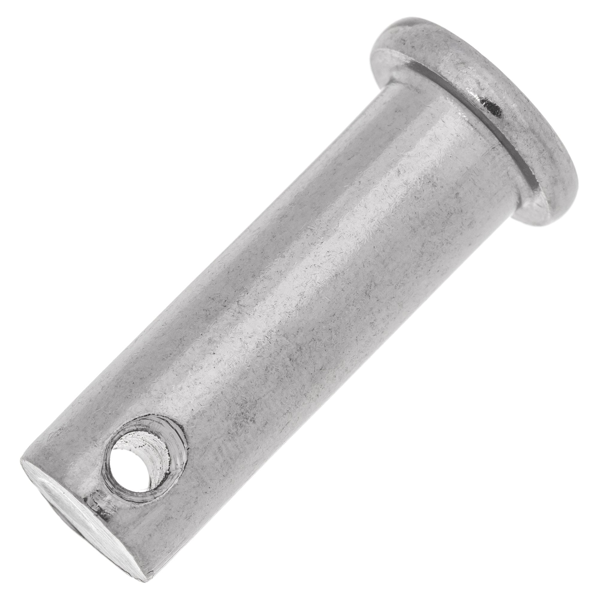 PATIKIL 10-Pack 6mm X 100mm Stainless Steel Clevis Pins – Single Hole Flat Head, 304 Grade, For Hitch Pins, Hinges, And Shaft Fixing