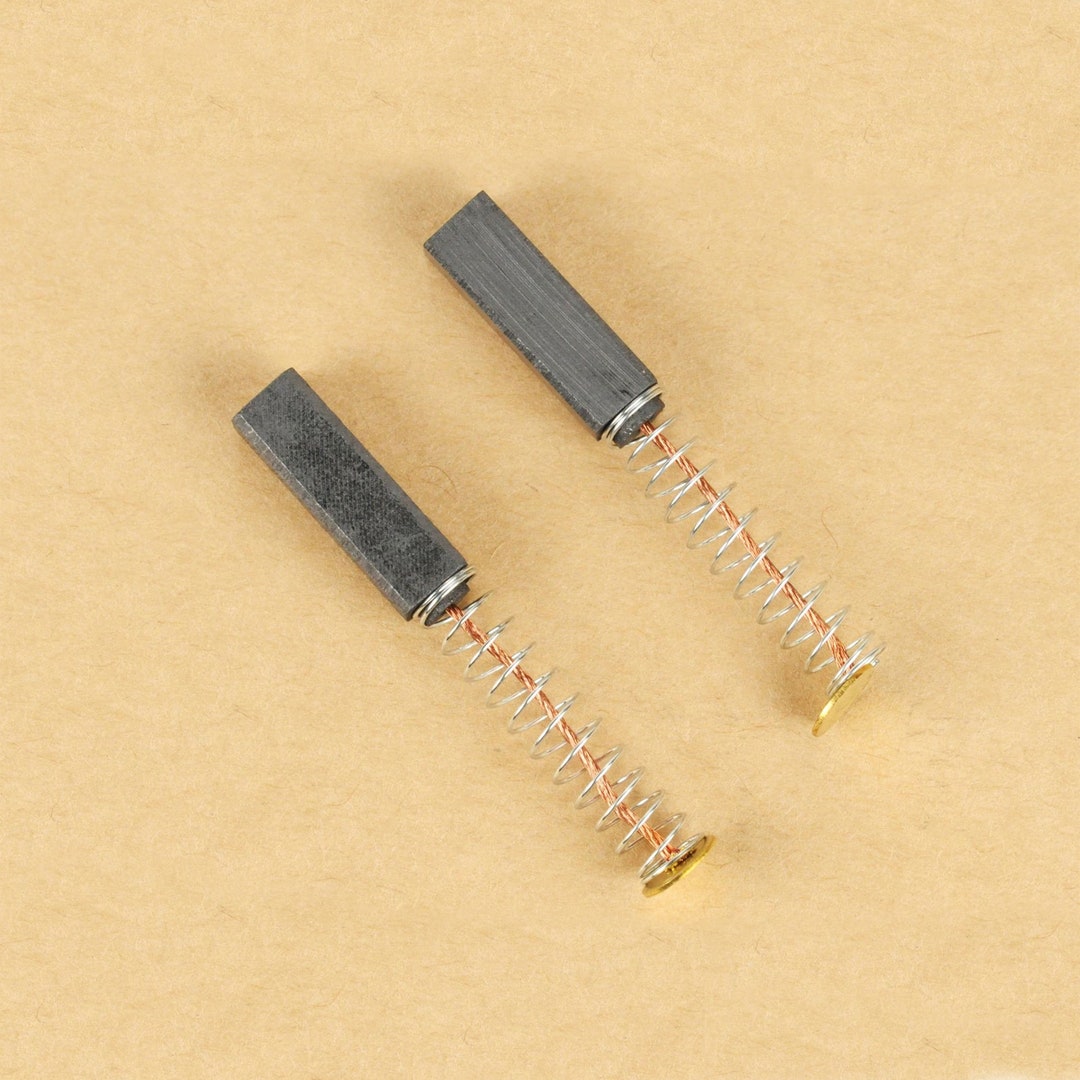 2pcs 20mm X 6mm X 6mm Carbon Motor Brush Spring Coil Copper Wire