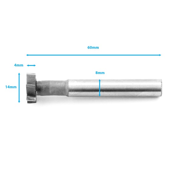 14mm HSS 4-Flute End Mill – Straight Shank CNC Cutter (12mm Shank)