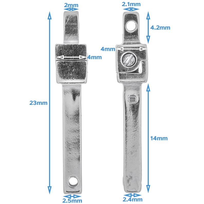4pcs 4.2mm 14mm Glasses Spring Hinge Stainless Steel Assembly Joint