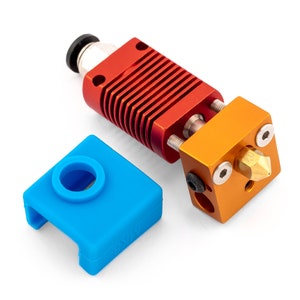 MK8 Brass 0.4mm Nozzle Kit 3D Printer 24V 40W J-Head Hotend Extruder 1.75mm Filament Sink Heat Break Fitting Silicone Cover Printing Part