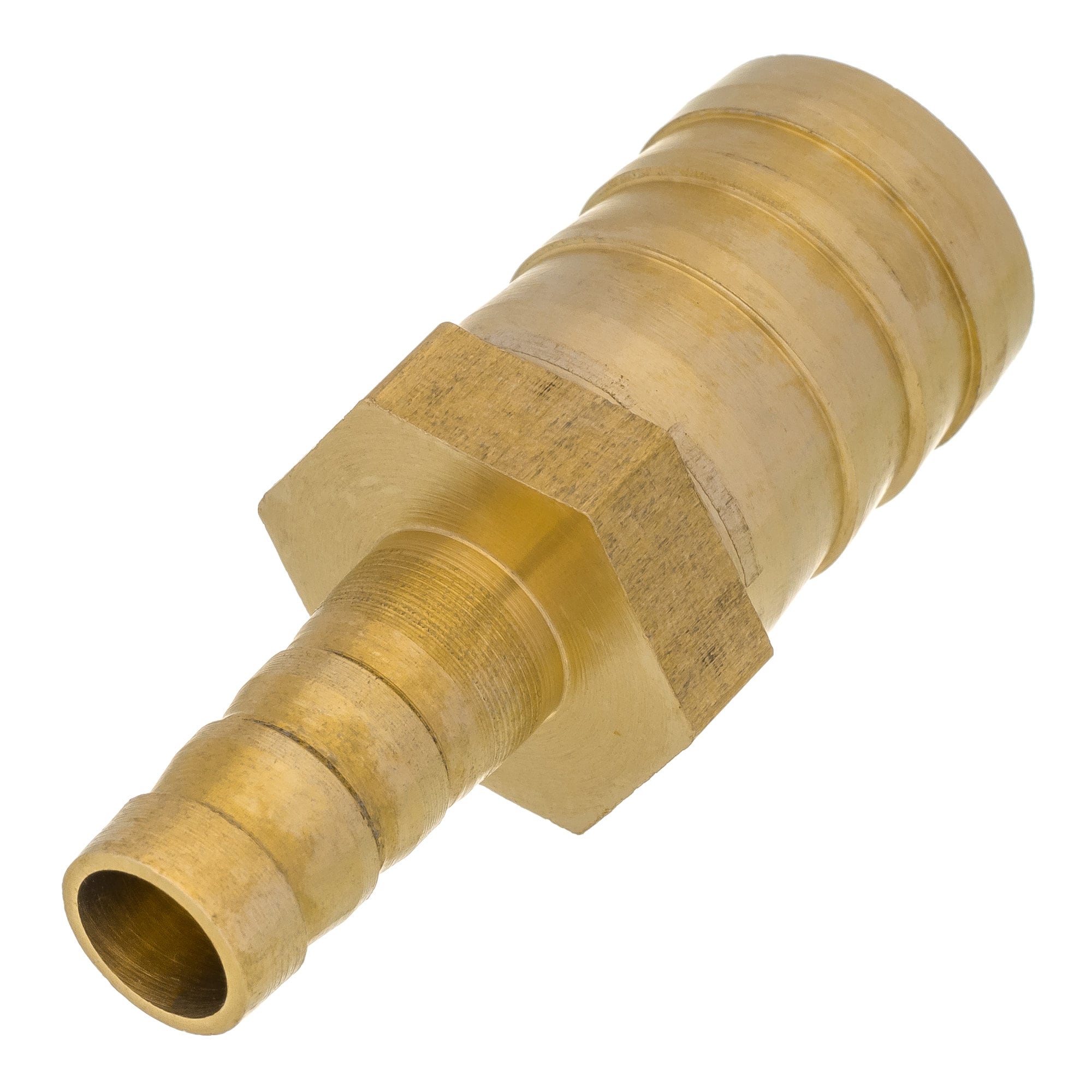 Brass Fitting 19mm to 10mm Barb Straight Hose Valve Pipe Connector ...