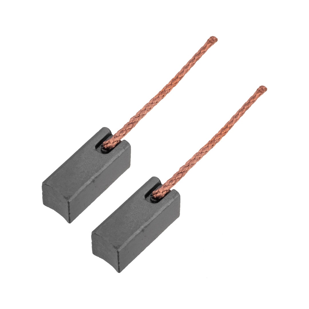 2pcs 20mm X 8mm X 9mm Carbon Motor Brush Copper Wire Electric