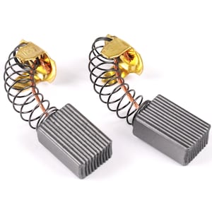 2pcs 16mm x 11mm x 7mm Carbon Motor Brush Copper Wire Spring Coil Electric Hammer Electronic Brushes Spare Part DC Power Drill Rotary Tool