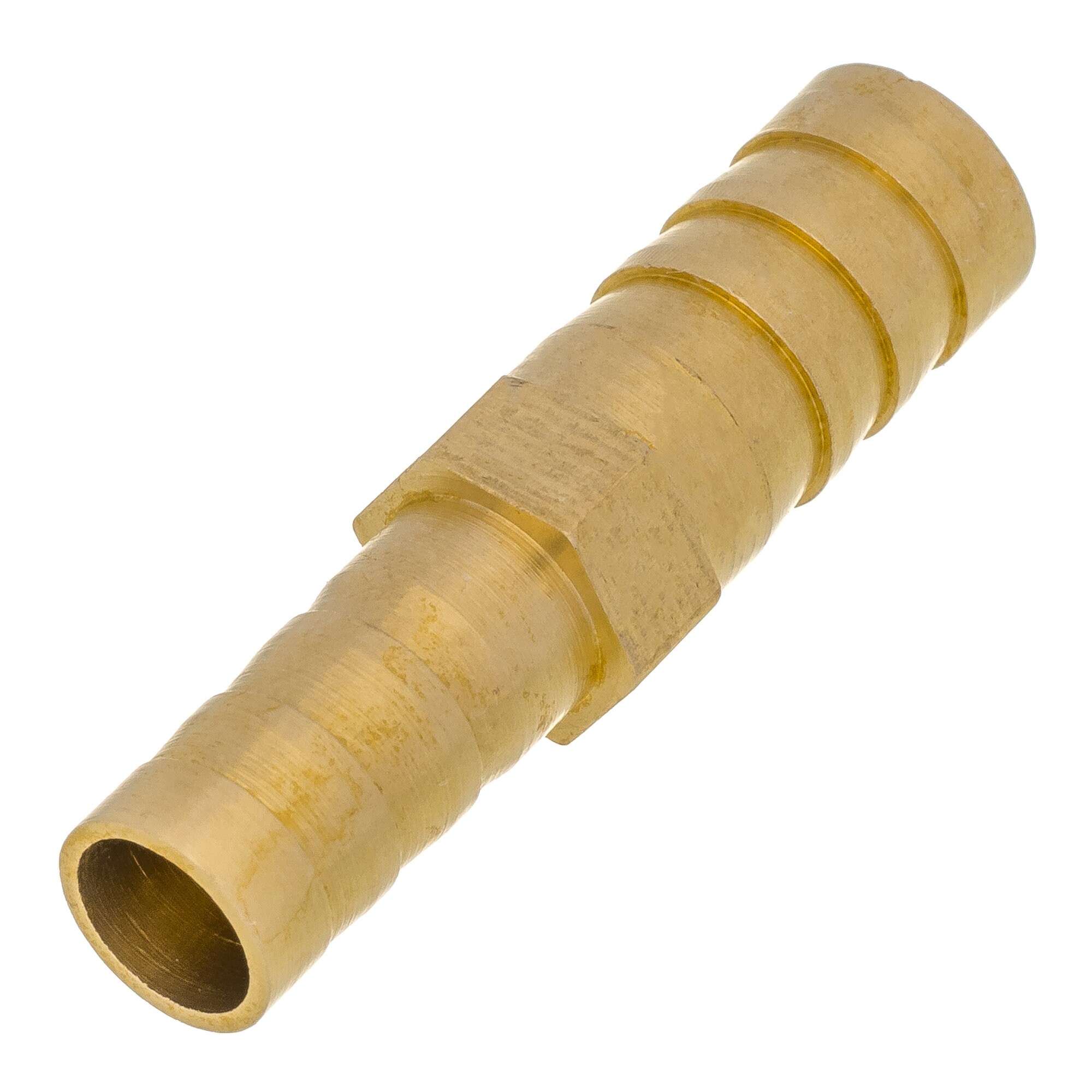Brass Fitting 10mm to 8mm Barb Straight Hose Valve Pipe Connector Joint ...