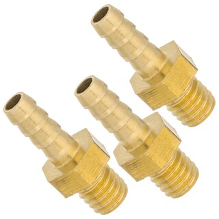 Aexit Raccordo In Ottone Per Tubo Filettato Maschio 9,5mm | Nipplo Per Stampo, Macchine Per Iniezione E Raffreddamento | 125x14mm
