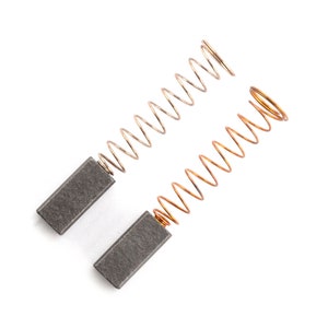 2pcs 13mm x 6mm x 5mm Carbon Motor Brush Spring Coil Electric Hammer Drill Electronic Replace Brushes Spare Part DC Engine Rotary Power Tool