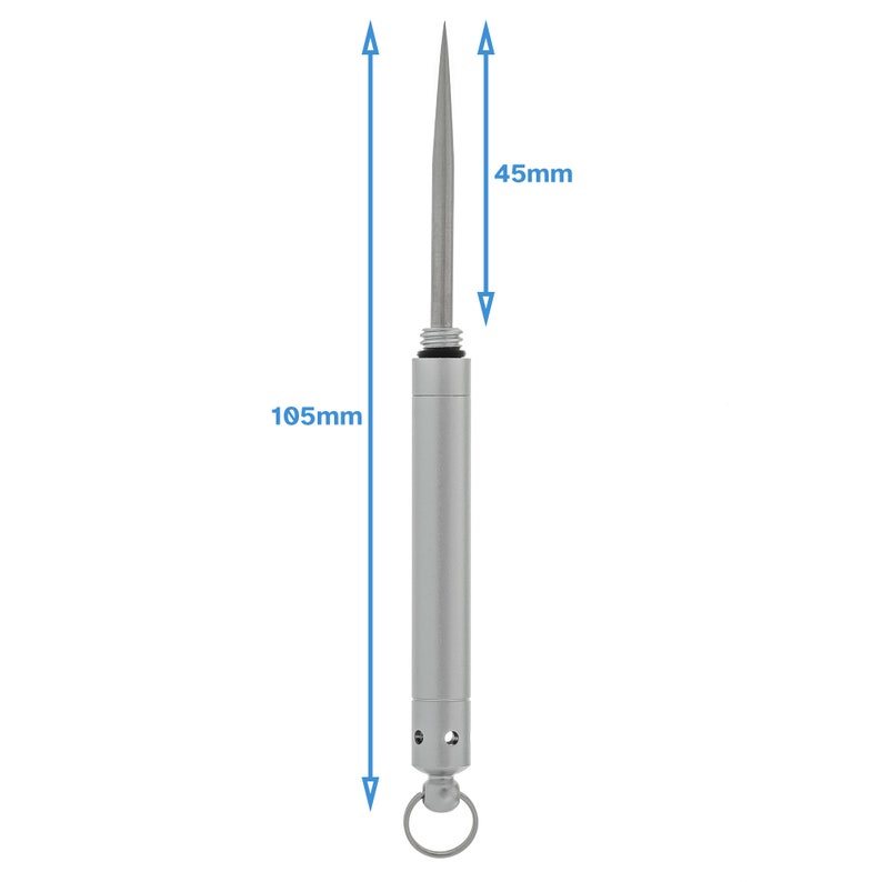 Silver 3mm Diameter Titanium Pick Needle Tapered Tip Soldering - Etsy ...