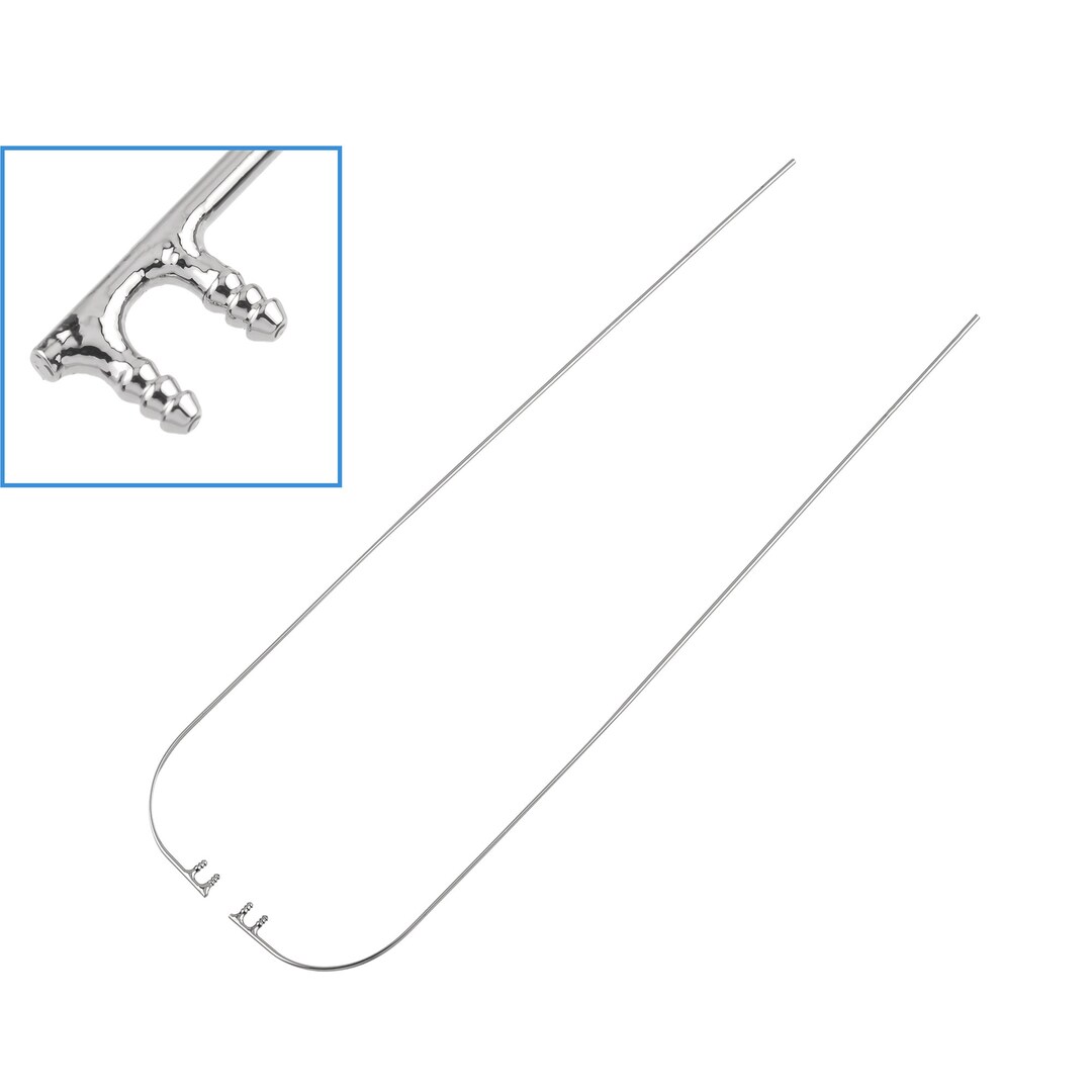 Inset Spectacles 2pcs Silver 14cm Metal Rimless Eyeglass Temple Arm 3mm Barbs Hingeless ...
