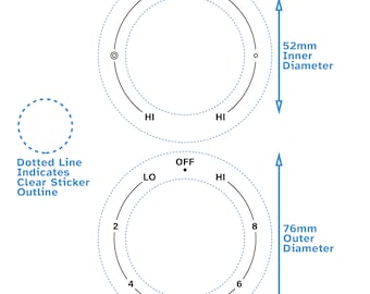 Y705094 Jenn Air Replacement 2 Wire Fan Switch Custom Made In - Foto 2