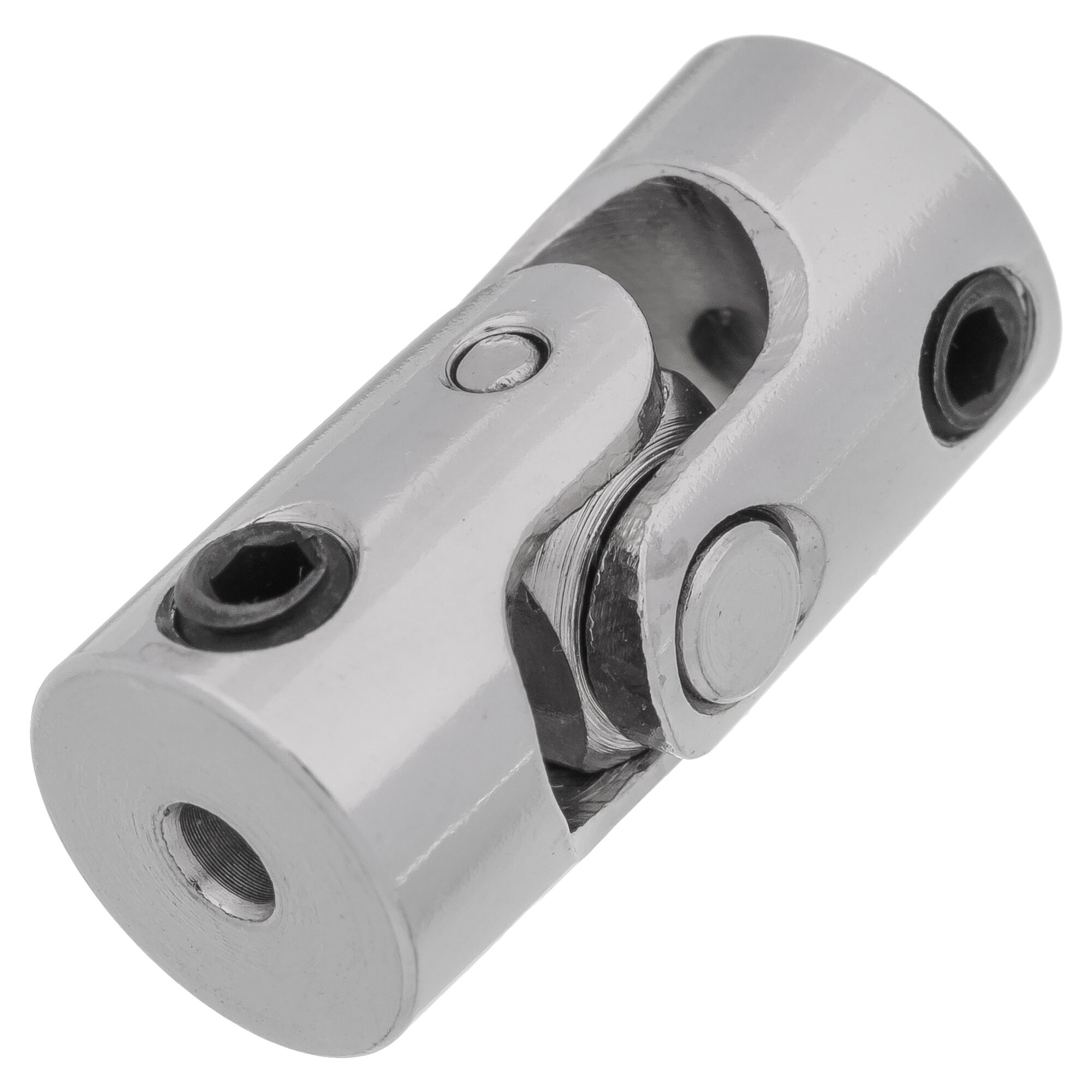 Moto Rc Joint Universel (cardan) En Acier Inoxydable Pour Modélisme RC -  Connexion 2mm à 2mm - Pour Arbres Rotatifs Tube Inox 22 Mm