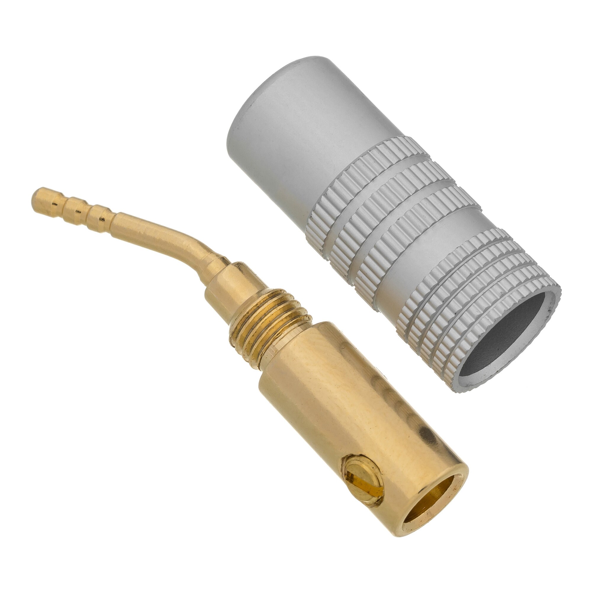 Lot De 10 Fiches Banane Plaquées Or 24K - 4 Mm, Pour Câbles Haut-parleur 12-18 AWG - 5 Rouges + 5 Noires, Connexion Sans Soudure - 11