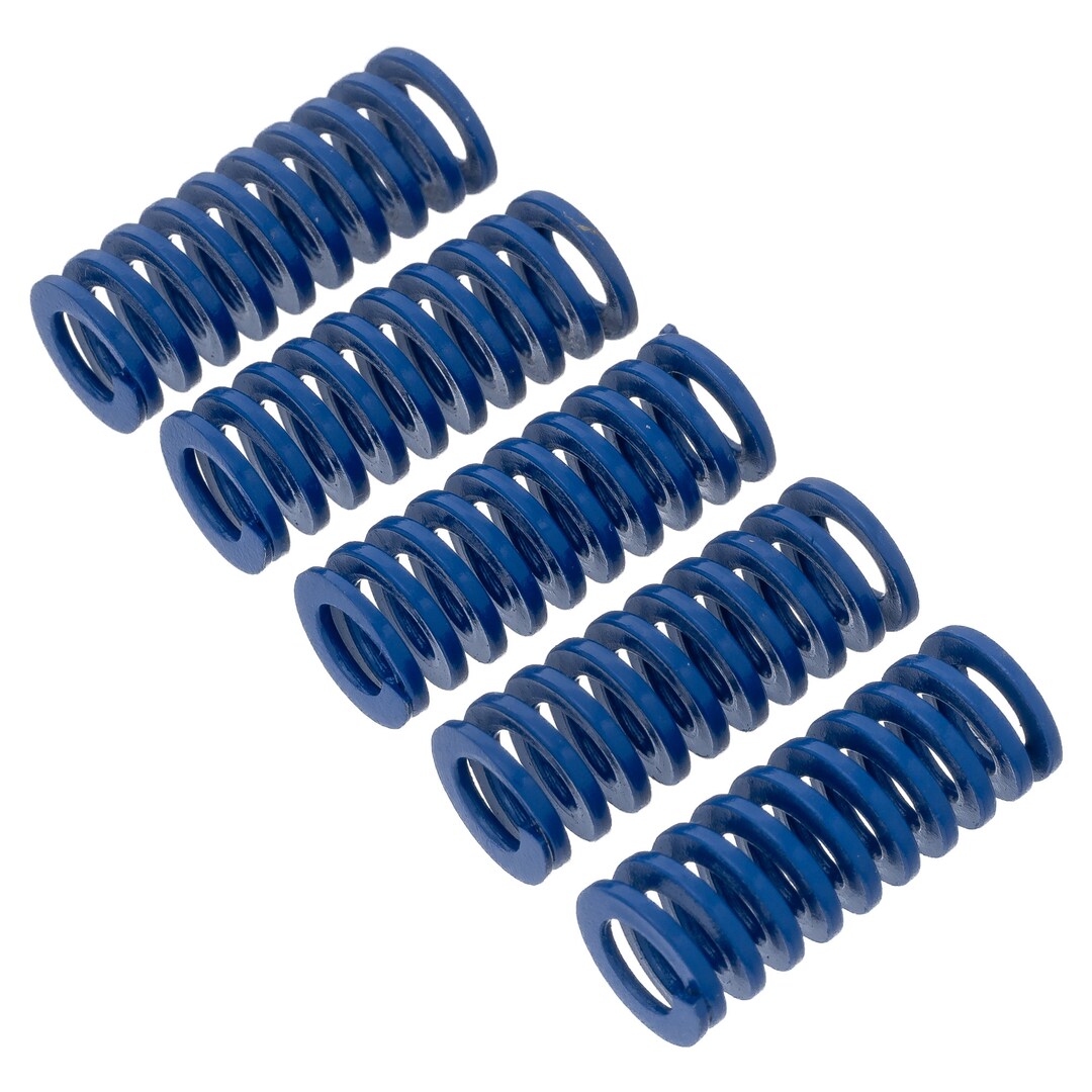 Extursion Spring 5pcs 10mm X 25mm Blue Die Spring 3D Printer Replace Hot Bed Light Load ...