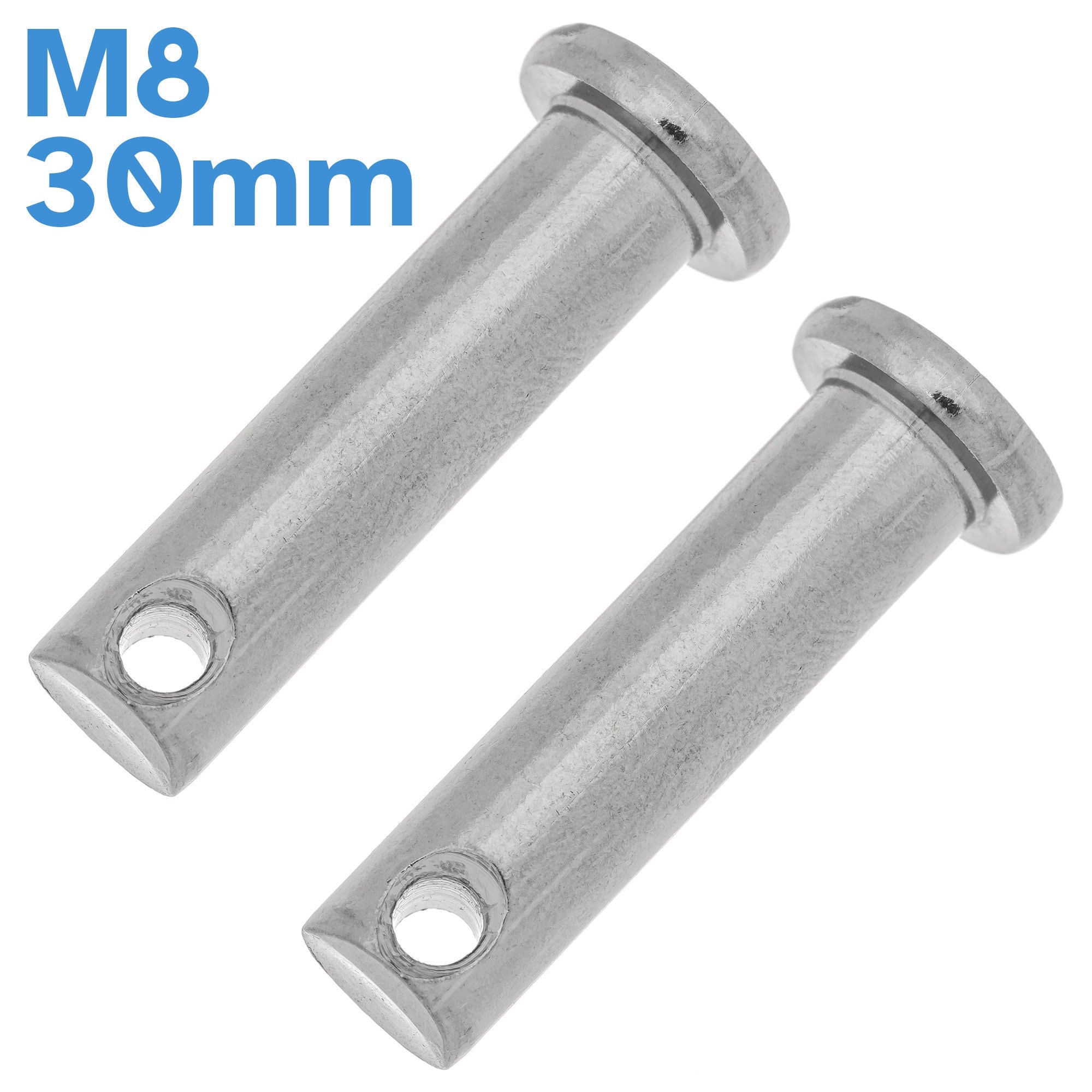 Perni A Forcella In Acciaio Carbonio | 8x80 Mm, 4 Pezzi, Per Fai-Da-Te E Industriale - Foto 12