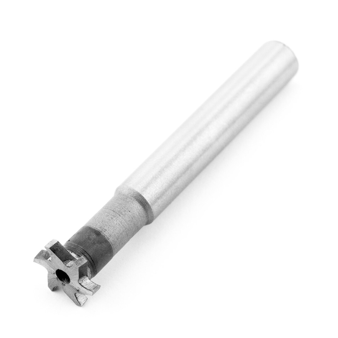 12mm X 2mm HSS T Slot Cutter 6 Flute Blade Woodruff Cutting Alloy Cast