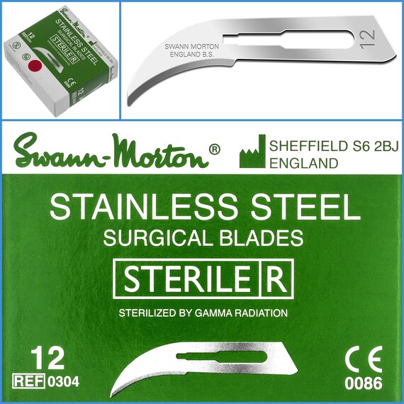 Swann Morton Blades No. 12 - Small Fitment
