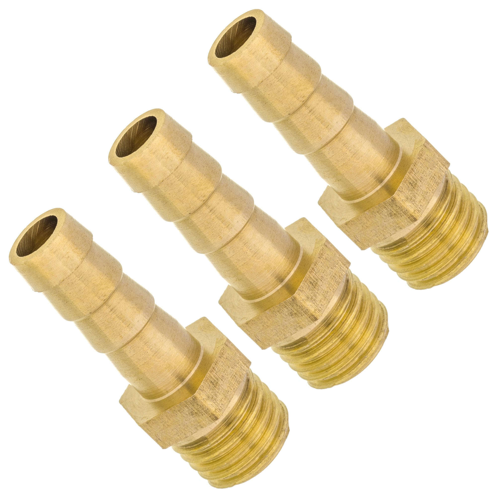 Brass Fitting 8mm Barb M12 X 1.5mm Male Thread Hose Tail End Threaded ...