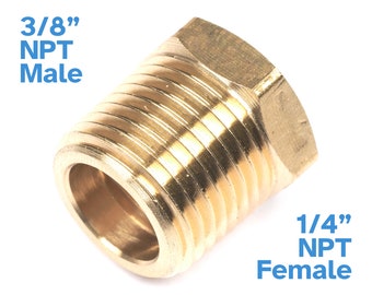 PG9 (M) To 1/2 NPT (F) Threaded Adapter For Electrical Conduit Non Metallic-5PK