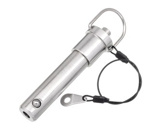 Perni Di Bloccaggio A Sfera In Acciaio Inox - Sgancio Rapido, Lunghezza Utile 20mm, 5mm