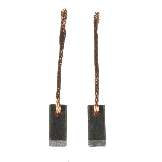 thumbnail image 2 of 2 Pack Carbon Brushes 6x6x12mm - Small Motor Replacement For Car Wiper, Power Tools 2 of 5