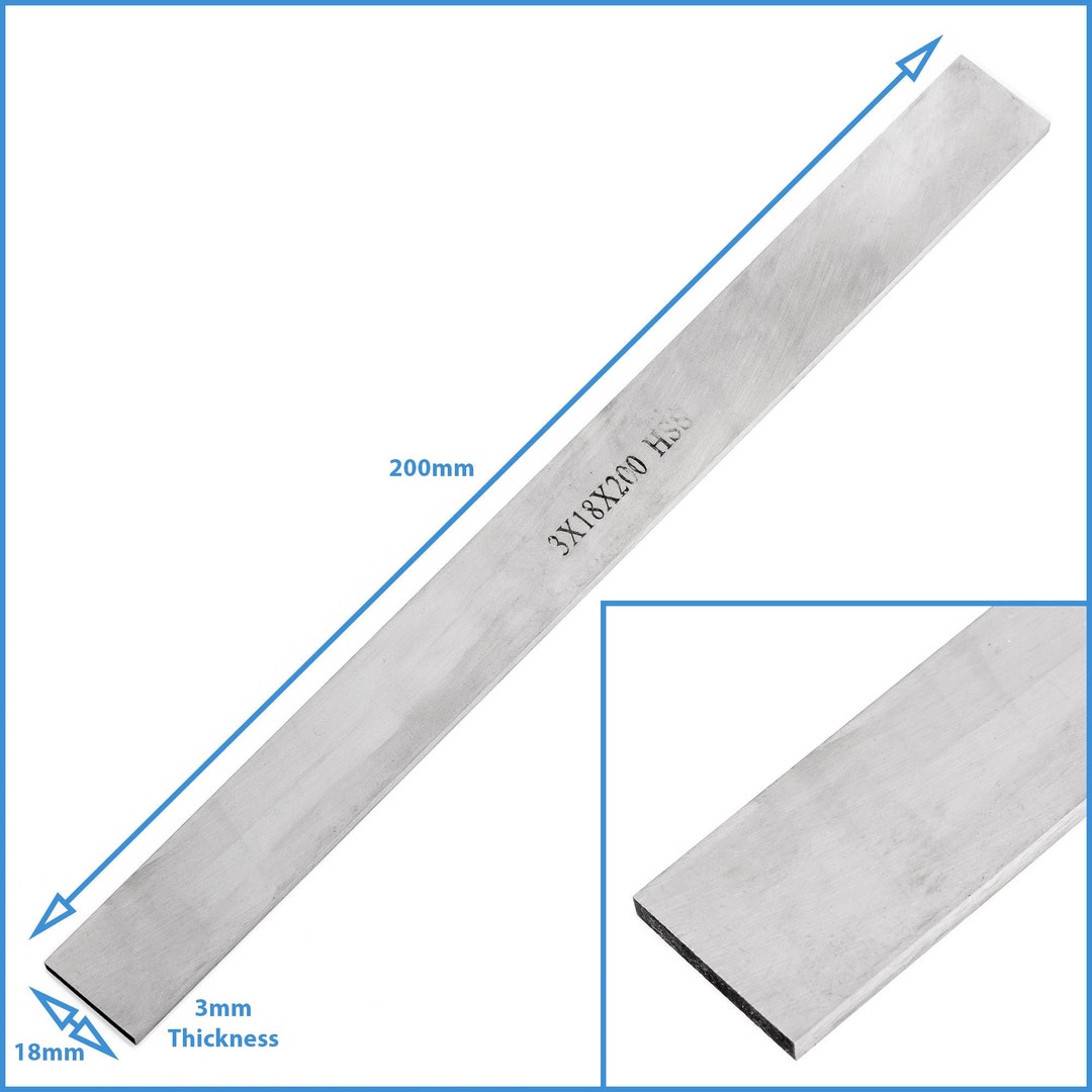 Barretta In Acciaio HSS Quadra SOGI BR-Q-20 Utensile Tornio 20 X 200 Mm - Barrette - BS Macchine