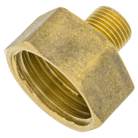 Capezzolo Esagonale 1/8 NPT 10 Pezzi Raccordo Esagonale In Ottone 1 8 Quot Npt Maschio Maschio Per 1242222 - Foto 9