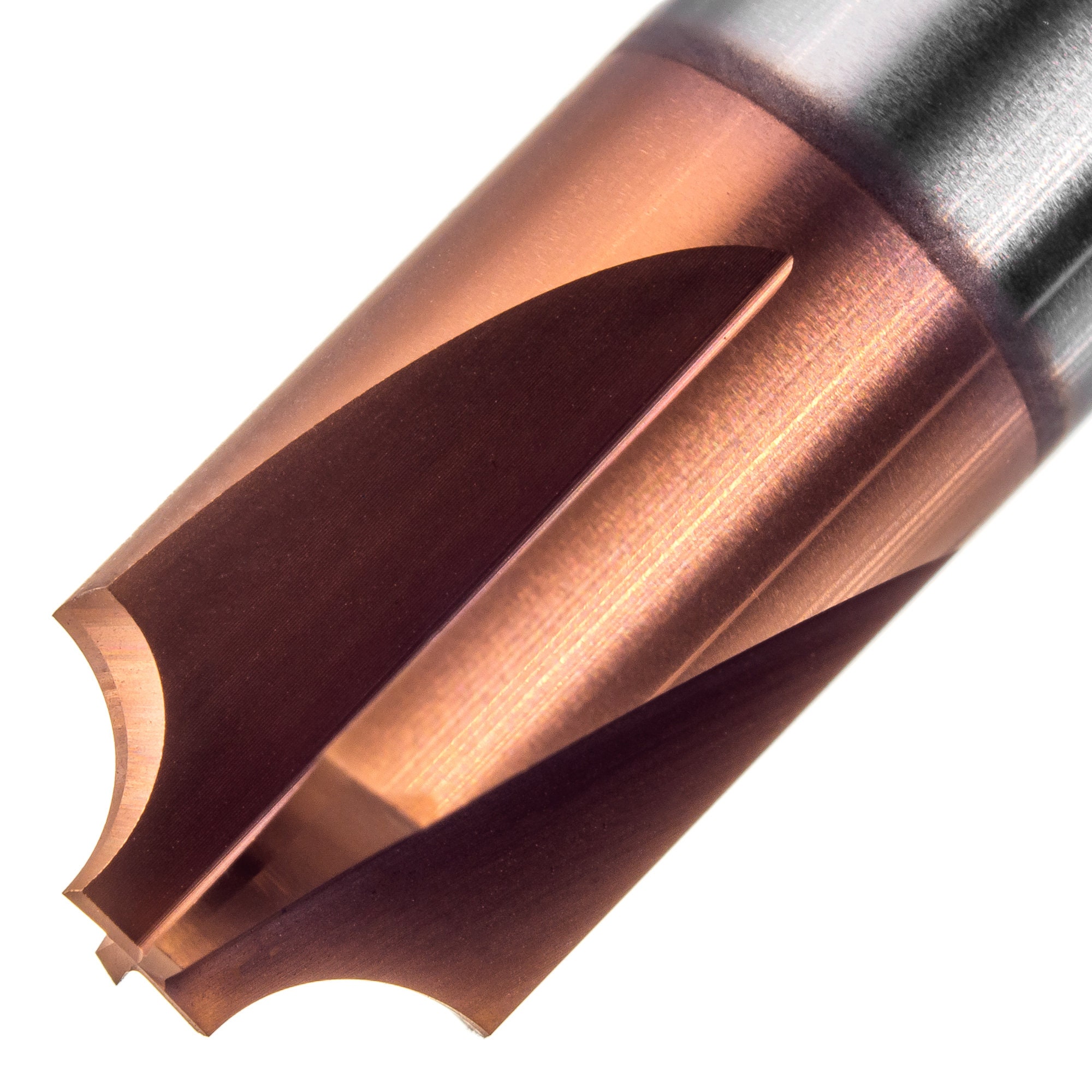 2 mm コーナー半径 4 フルート エンドミル タングステン