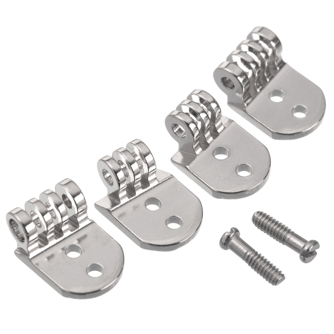 1 Set 6pcs 7 Glasses Barrel Hinge Stainless Steel Assembly Frame Joint