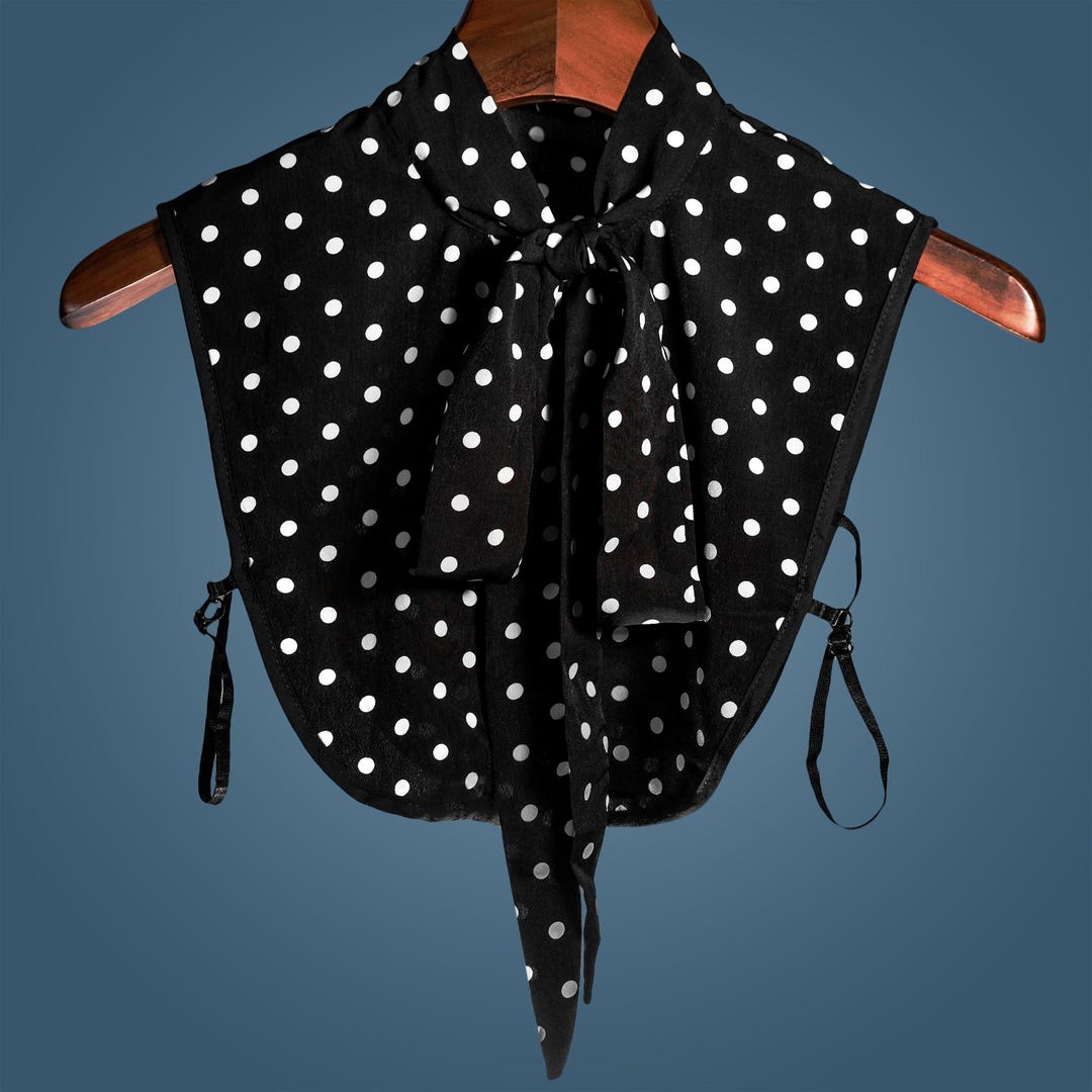 Cleda Polkadot Satin Top