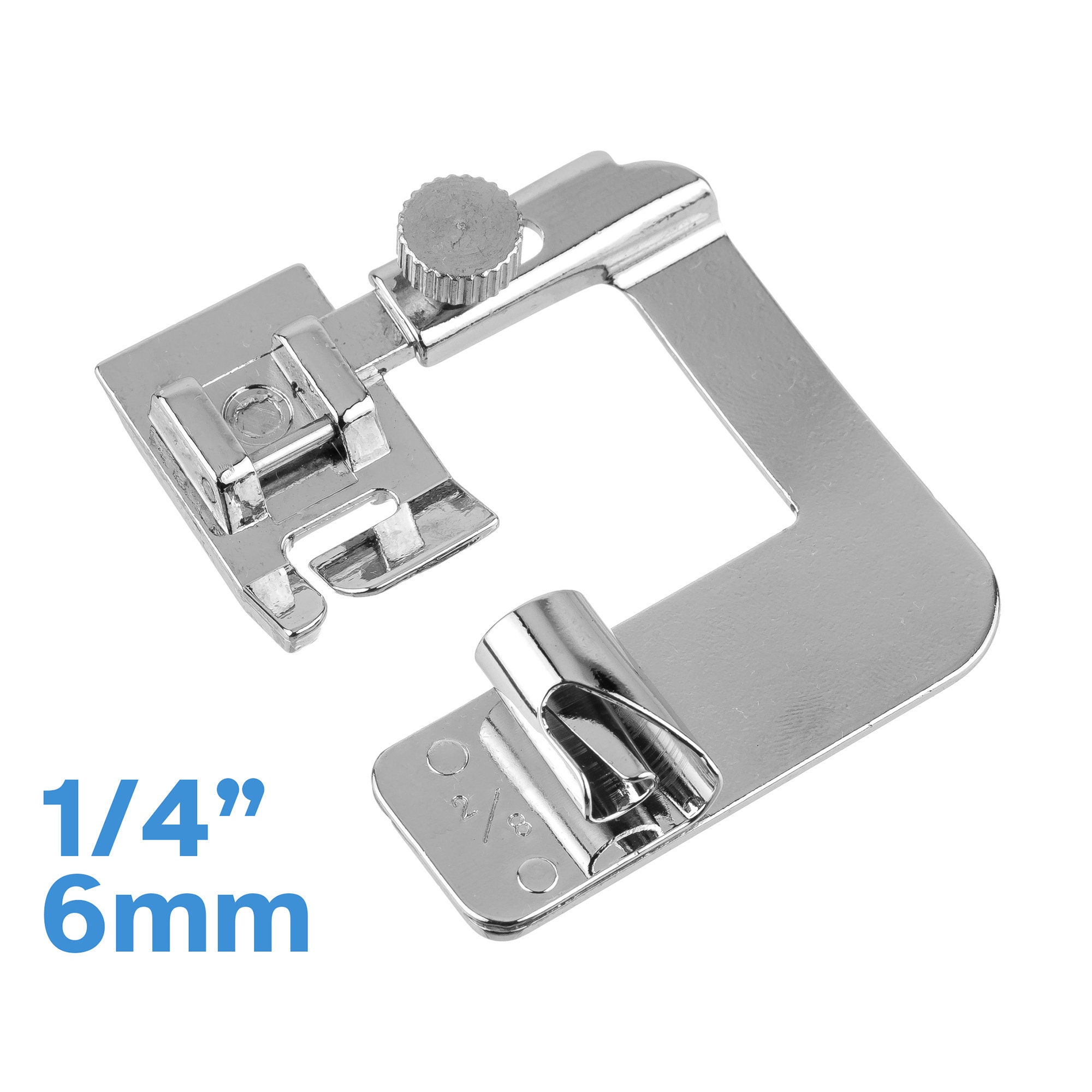 1Pc 3/4/6mm Rolled Hem Presser Foot For Sewing Machine Part for