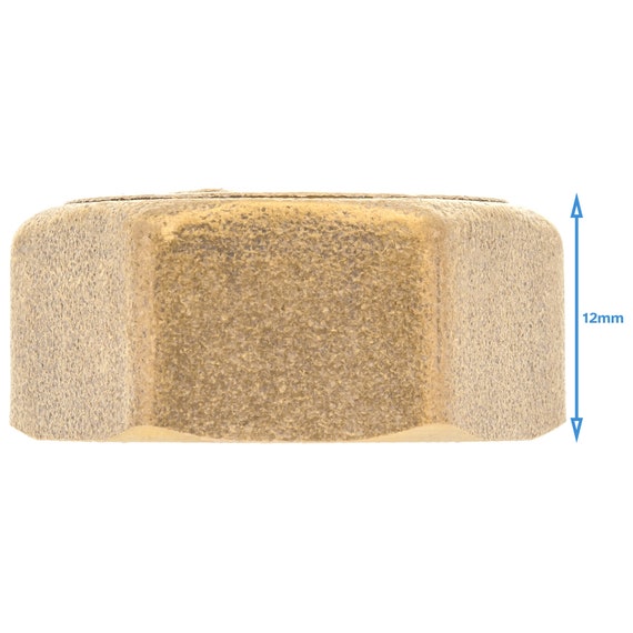 Bouchon Fileté Mâle Laiton 1/2 Pouce BSP – Embout De Compression à Six Pans