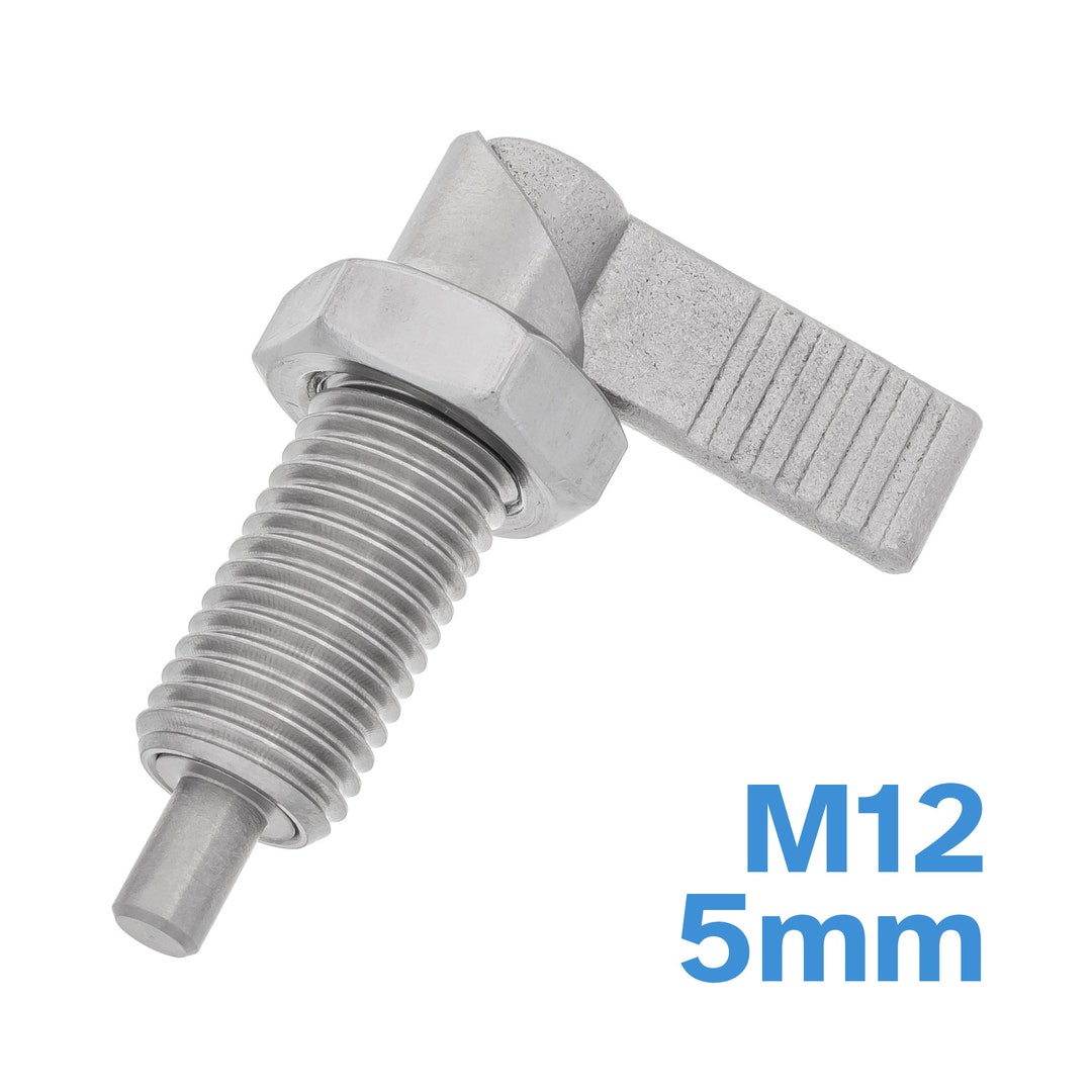 Resorte De Indexación Retráctil, Émbolo Galvanización M6 | Cuotas Sin