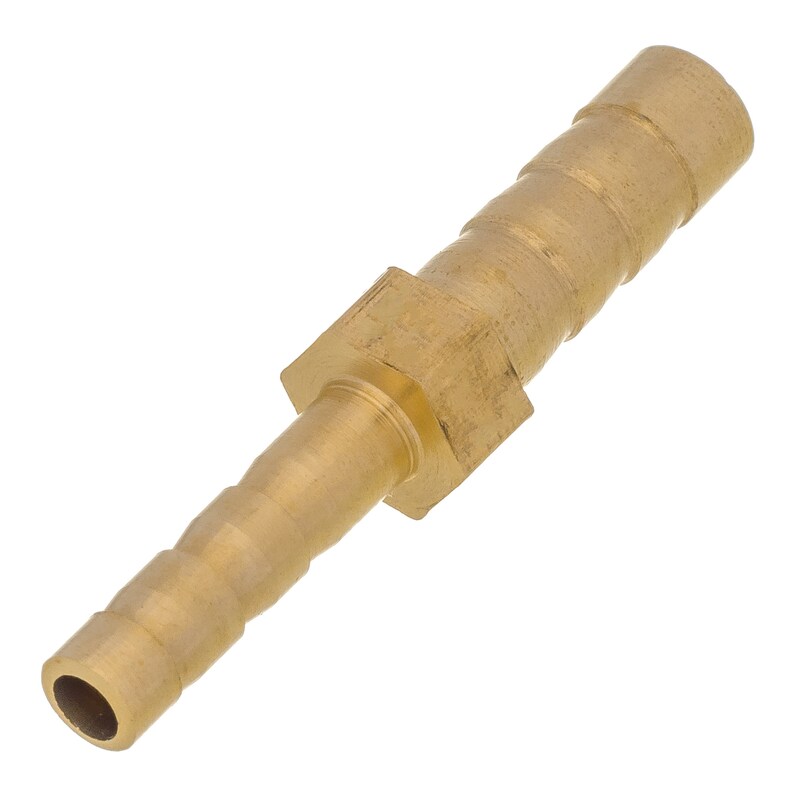 Brass Fitting 6mm to 4mm Barb Straight Hose Valve Pipe Connector Joint ...