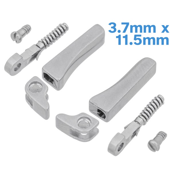 1 Set (8pcs) Spring Hinge Assembly Eyeglass Acetate Joint Repair Bit Tool Glasses Optical Temple Arm Specs Spectacles With Screws In On