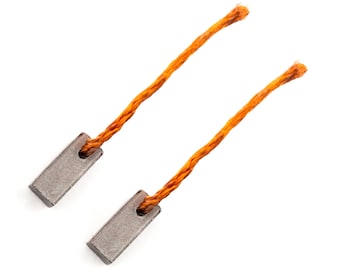 2pcs 10mm x 4mm x 4mm Carbon Motor Brush Copper Wire Electric Electronic Power Brushes Wiper Repair Car Window Lifter Spare Part DC Tool