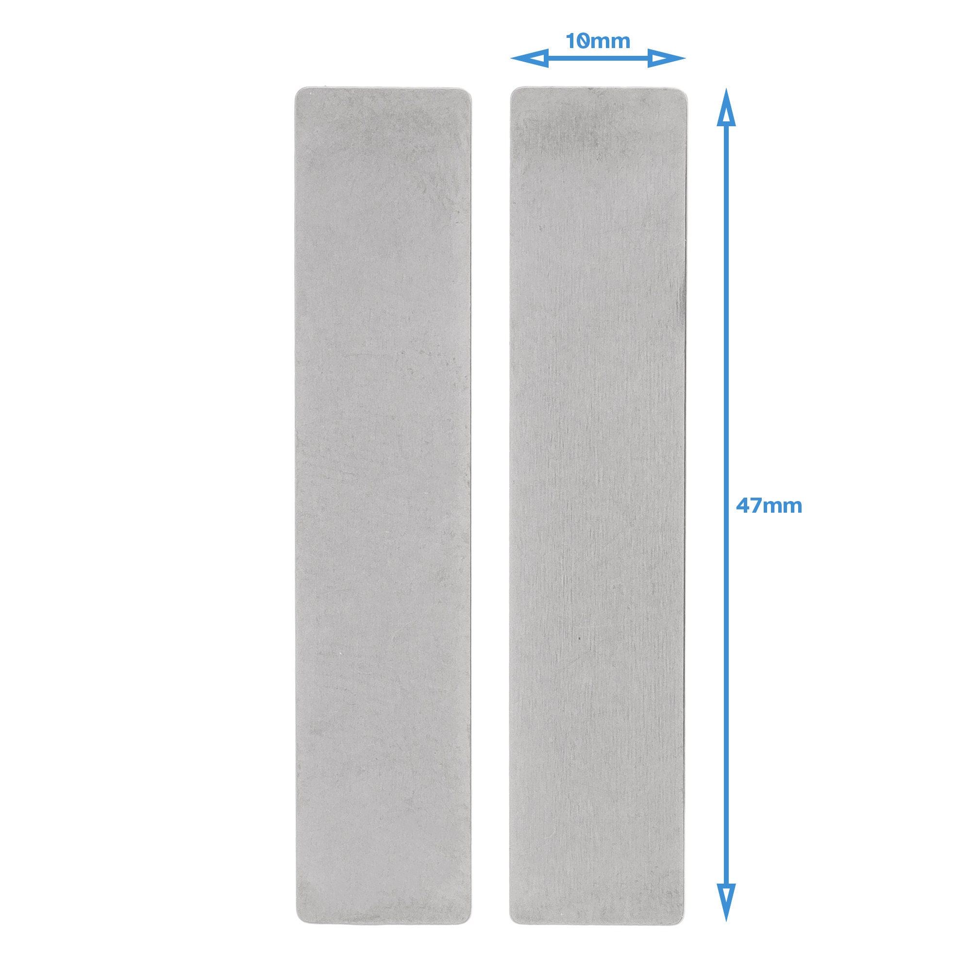 10 Piastre Valvola In Acciaio Per Compressore D'aria, Per Cilindri Da 51 Mm, Ricambio Per Pompe 0,75-1,5 KW - copertina