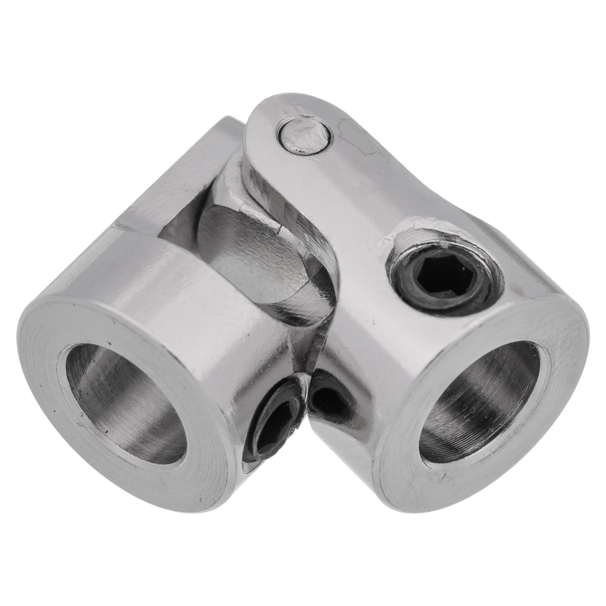 6mm to 6mm Stainless Steel Universal Joint Connector Rotary Motor Shaft ...