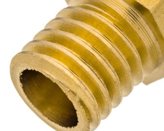 Hsthe Sea 5 Pezzi 8 mm a 1/4 BSP in Ottone Massiccio connettore Coda