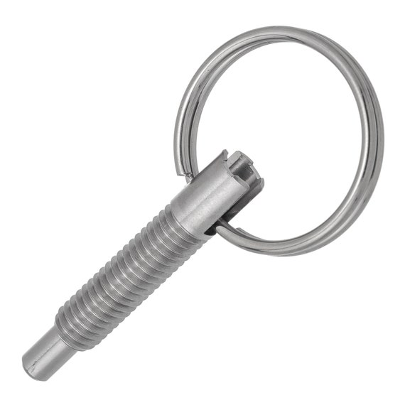 M6 Spring Pin Spring Locking Pin M6 X 20mm Indexing Spring Plunger - Stainless Steel ...