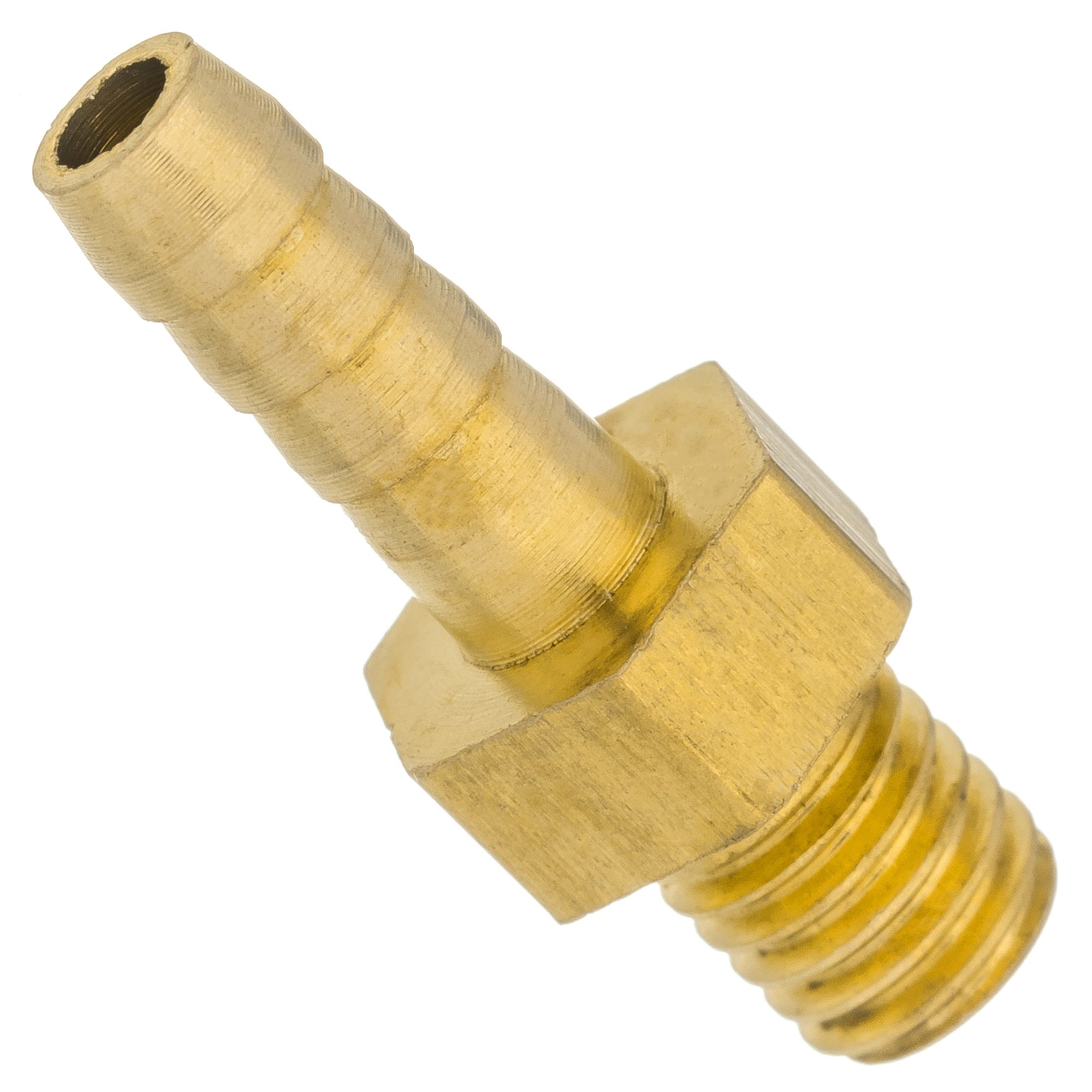Connector BSP Barb Hose Thread SS304 Steel Male Pipe Tail Fitting