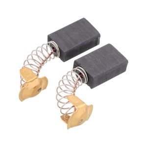 2pcs 20mm x 13mm x 7mm Carbon Motor Brush Spring Coil Copper Wire Electric Electrical Electronic Power Brushes Replace Part DC Rotary Tool